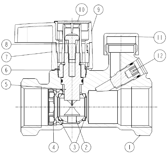 Клапан ручной запорный MSV-S 40 Danfoss - купить недорого в интернет ...