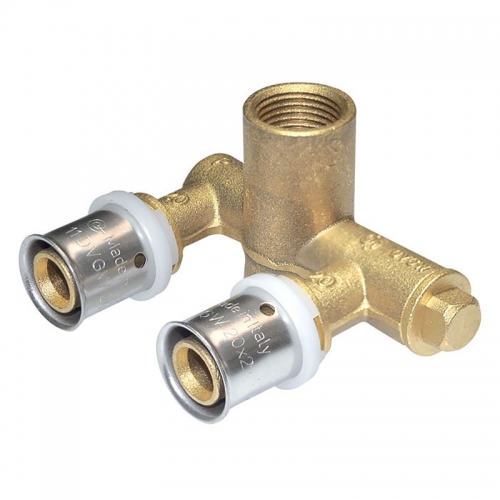 Тройник пресс Comisa U-образный 16 - 16 - 1/2 ВР 87.27.160