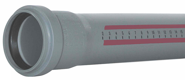 Труба канализационная Ostendorf однораструбная 75-25 см (Остендорф ...