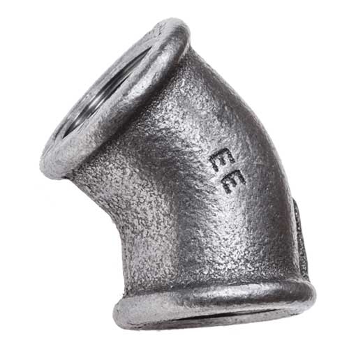 Угол оцинкованный EE 45° 3/4" ВР 1203/4EE