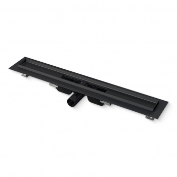 Душевой лоток Alca Plast APZ101BLACK 1050 мм без решётки черный матовый APZ101BLACK-1050