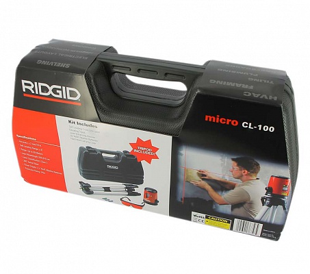 Самовыравнивающийся лазерный уровень с перекрестьем RIDGID micro CL-100 38758