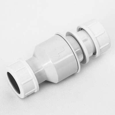 Канализационный обратный клапан McAlpine вертикальный D19-23 мм белый CONVALVE
