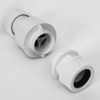 Канализационный обратный клапан McAlpine вертикальный D19-23 мм белый CONVALVE