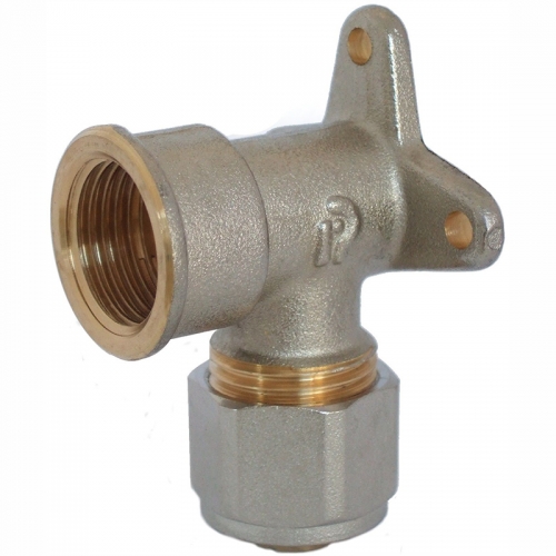 Уголок обжимной Imperial 20x3/4" ВР с креплением 750.73