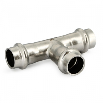 Тройник пресс Uni-Fitt 18 нержавеющая сталь 796S2220
