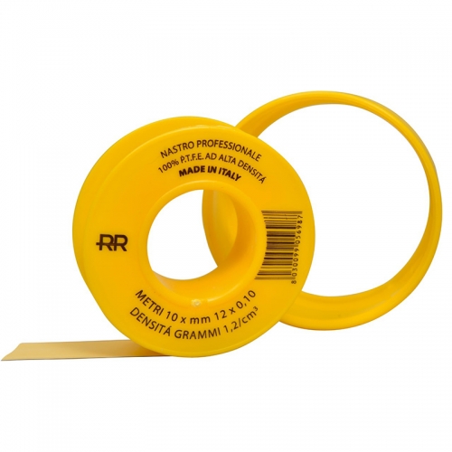Фум лента для газа Remer 12мм*0.1 мм*10м 573 573RR