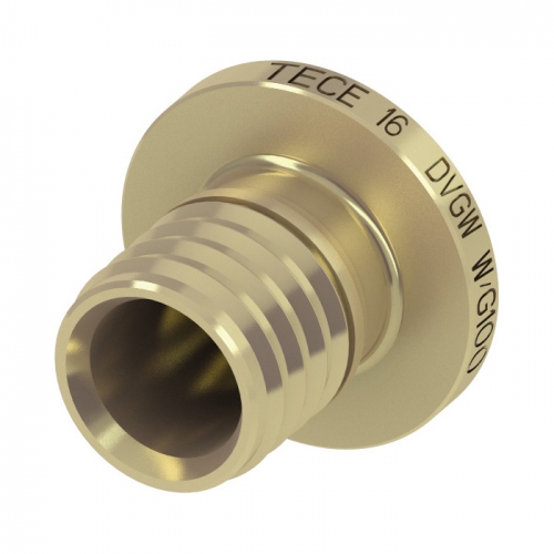 TECEflex Заглушка 16 мм латунь 765116