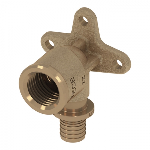 TECEflex Водорозетка 25 мм x Rp 3/4'' бронза 708613