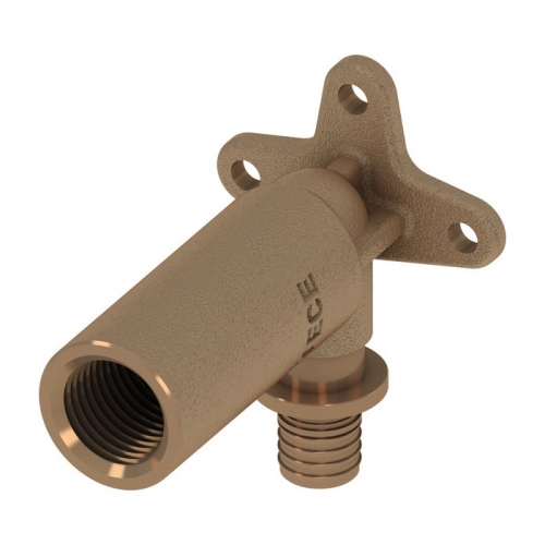 TECEflex Водорозетка удлинённая 16 мм x Rp 1/2'' бронза 708614