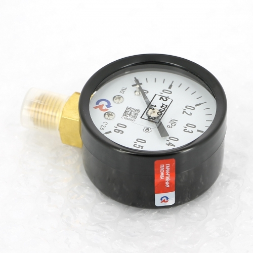 Манометр Росма ТМ-210T.00 50/10 (1/4", 0-10 бар, 2,5) аксиальный 00000000601
