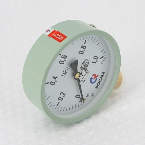 Манометр Росма ТМ-510Р.00 100/10 (1/2", 0-10 бар, 1,5) M2 радиальный 00000006819