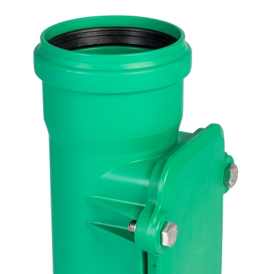 Редукция для наружной канализации Ostendorf KG2000B 160-110 мм зелёный 775350