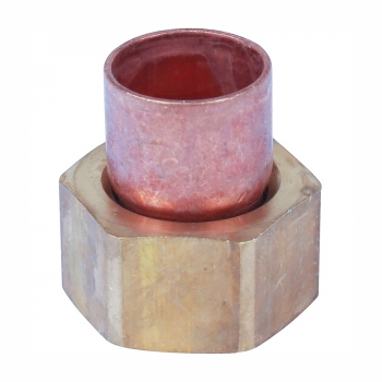Муфта переходная под пайку Sanha 22x3/4" ВП-ВР с накидной гайкой 5240G медь 15240G2234