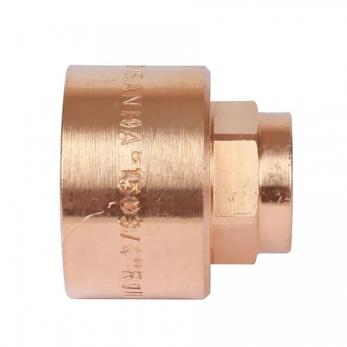 Муфта переходная под пайку Sanha 14x1/2" ВП-ВР 4270G бронза 142701412