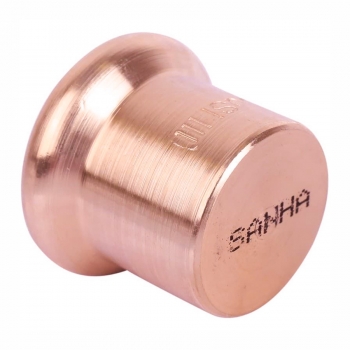 Заглушка прессовая Sanha 54 ВПр 6301 медь 1630154
