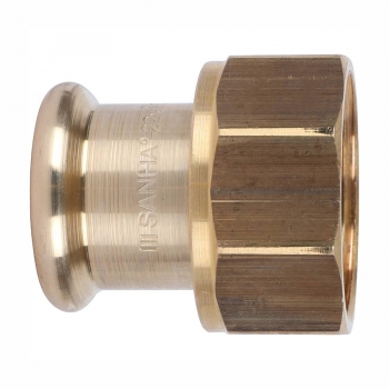 Американка прессовая Sanha 15x3/4" ВПр-ВР с плоским уплотнением 8359G бронза 183591534