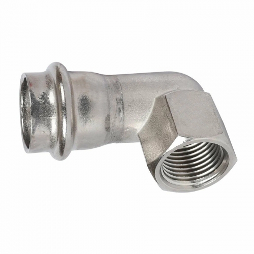 Угол прессовый Sanha 18x3/4" ВПр-ВР 9090IG нержавеющая сталь 69090IG1834