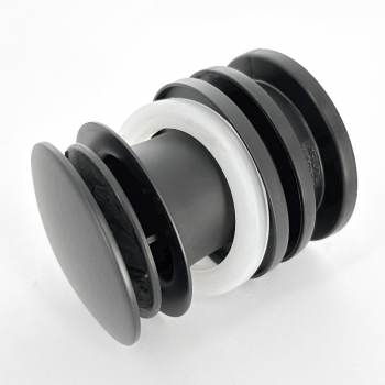 Выпуск McAlpine тип кнопка  32-60мм цвет матовый черный CWP60-CB-MB CWP60CBMB