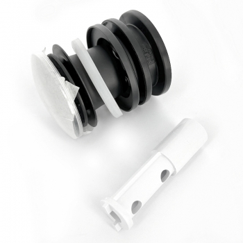 Выпуск McAlpine тип кнопка  32-60мм цвет матовый черный CWP60-CB-MB CWP60CBMB