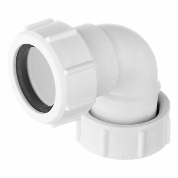 Отвод McAlpine 1"1/4 х 32 мм 90° 32FS-WH 32FSWH