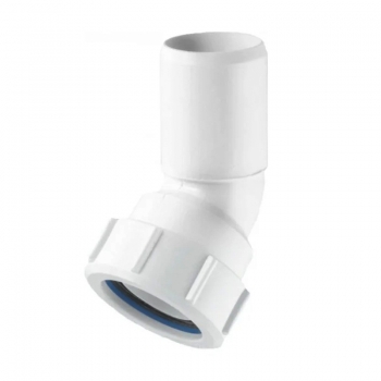 Отвод McAlpine компрессионный 50 х 50 мм 135° обжимной 50D-WH 50DWH