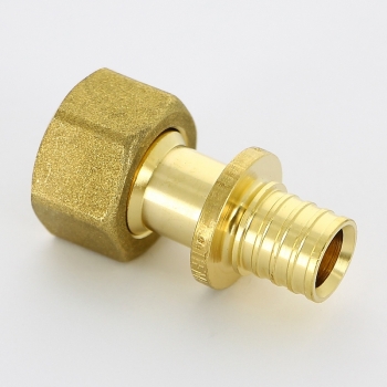 Муфта аксиальная Uni-Fitt 16 x 1/2" ВР с накидной гайкой плоской прокладкой 754G6200