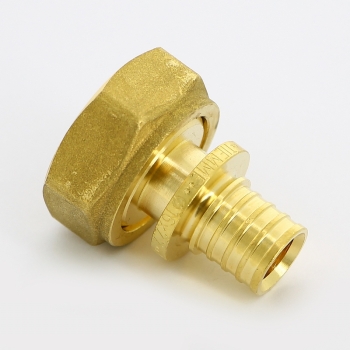 Муфта аксиальная Uni-Fitt 16 x 3/4" ВР евроконус с накидной гайкой 753G6300