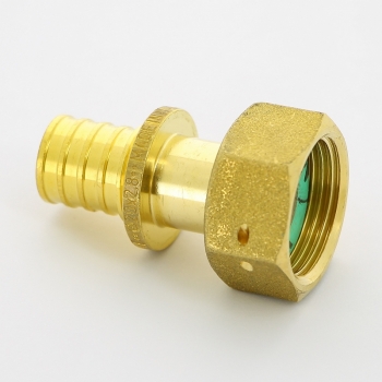 Муфта аксиальная Uni-Fitt 20 x 1/2" ВР с накидной гайкой плоской прокладкой 754G7200