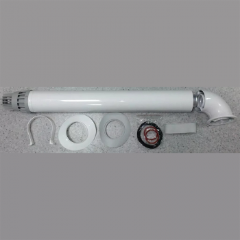 Дымоход коаксиальный антилёд UNICAL KIT TYPE A 100/60мм со смотровым окном KIT5500C