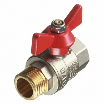 Кран шаровый Royal Thermo OPTIMAL 1/2" НВ, бабочка RTO 07.010