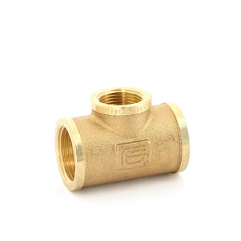 Тройник Effebi В 1" x 3/4" x 1" бронза B3131A0605