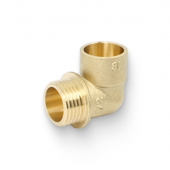 Угол под пайку Jintian 18 х 1/2" НР(серия 94092G) JT107635