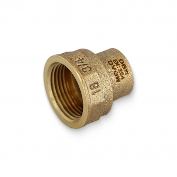 Муфта Effebi под пайку В 18 х 3/4" бронза HB4270A051800