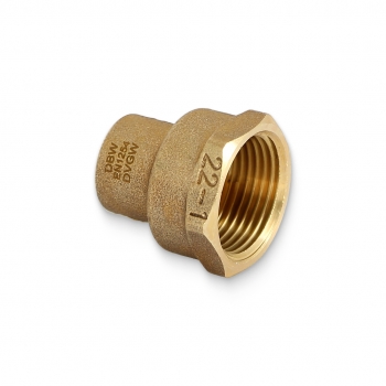 Муфта Effebi под пайку В 22 х 1" бронза HB4270A062200