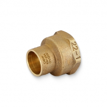 Муфта Effebi под пайку В 22 х 1" бронза HB4270A062200