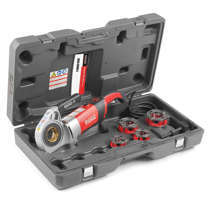 Клуп электрический RIDGID 600-i набор 1/2-1"1/4 44878