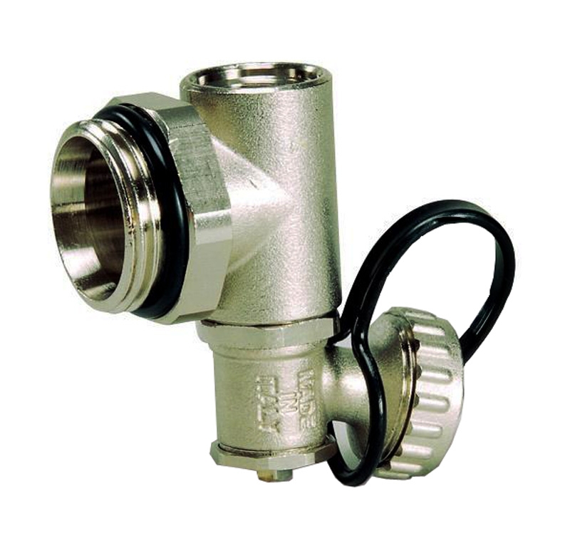 Кран сливной угловой с накидной гайкой Luxor SA 483 1*-1/2 с накидной гайкой 68503410