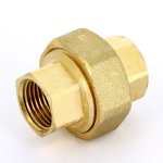 Американка Uni-Fitt 1/2" ВР с прокладкой O-ring латунь 655G2000