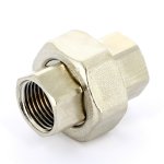 Американка Uni-Fitt 1/2" ВР с прокладкой O-ring никелированное 655N2000