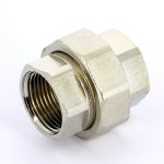 Американка Uni-Fitt 1" ВР с прокладкой O-ring никелированное 655N4000