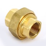 Американка Uni-Fitt 3/4" ВР с прокладкой O-ring латунь 655G3000