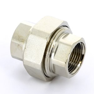 Американка Uni-Fitt 3/4" ВР с прокладкой O-ring никелированное 655N3000