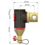Сепаратор шлама Flamco Clean Smart 1"1/2 30025