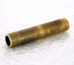 Сгон резьбовой латунный Uni-Fitt 1/2" НР 100 мм 659G2100