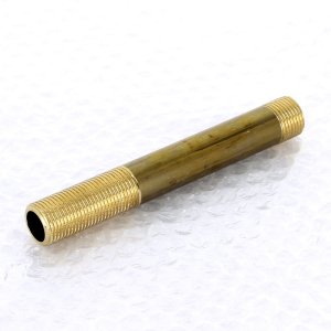Сгон резьбовой латунный Uni-Fitt 1/2" НР 150 мм 659G2150