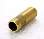 Сгон резьбовой латунный Uni-Fitt 1" НР 100 мм 659G4100