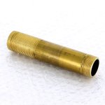 Сгон резьбовой латунный Uni-Fitt 1" НР 150 мм 659G4150