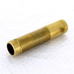 Сгон резьбовой латунный Uni-Fitt 1" НР 150 мм 659G4150