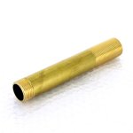 Сгон резьбовой латунный Uni-Fitt 1" НР 200 мм 659G4200